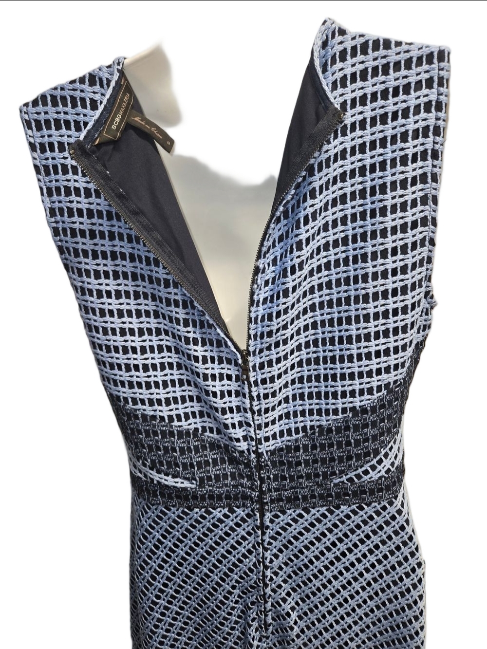 BCBGMaxAzria Sleeveless Asymmetrical Summer Dress - Picture 6 of 7